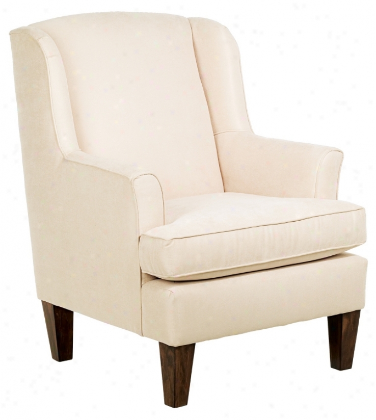 Geo Suede Microfiber Fabric Covered Wendy Armchair (h7862)