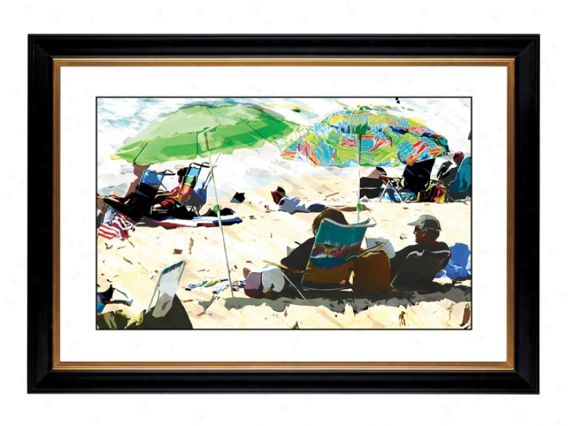 Giclee Sun And Sand 41 3/8" Wide Wall Art (18943-80384)