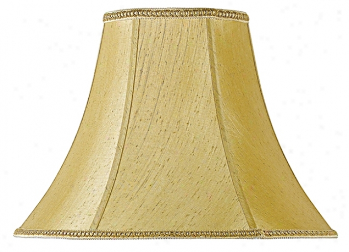 Gold Bell Lamp Shade 7x16x12 (25998)
