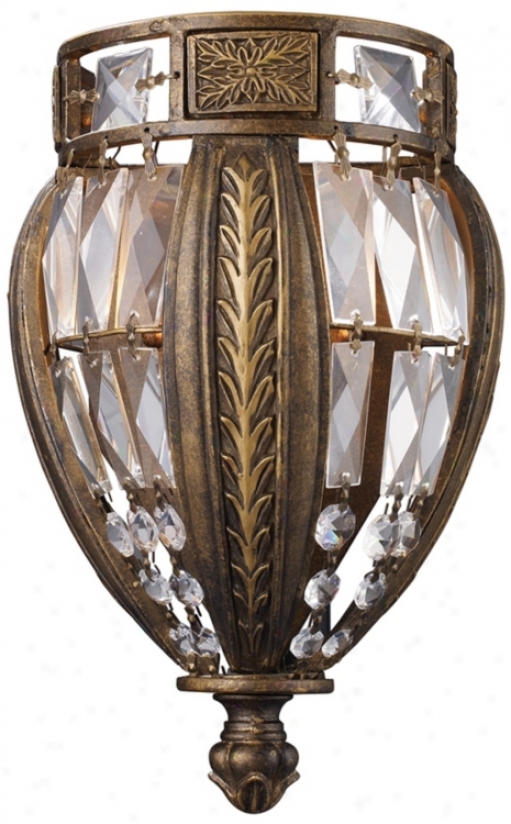 Grand Salon Collection 11" High Pocket Wall Sconce (k2427)