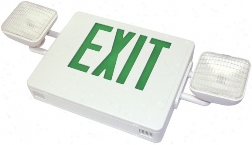 Gren Emergency Light Exit Sign (47667)