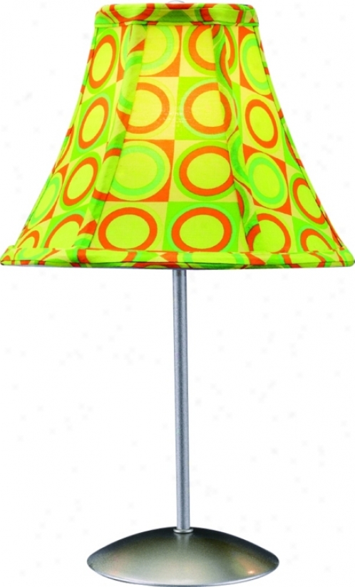 Guacamole Linden Green Retro Accent Table Lamp (78530)