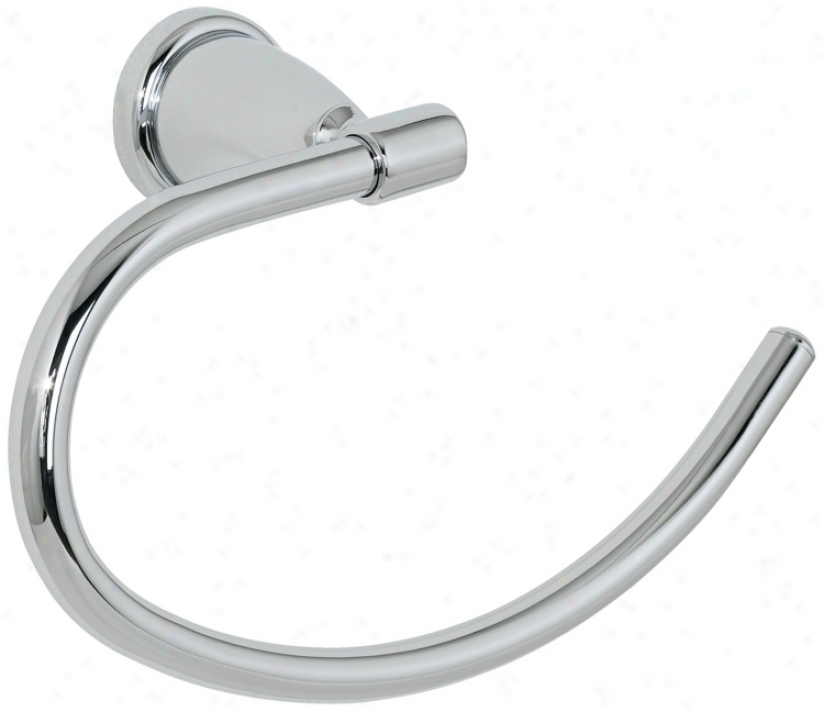Harmony Collection Chrome Towel Ring (m0033)