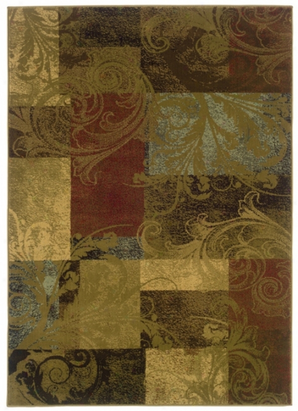 Harvest Scroll Area Rug (76651)