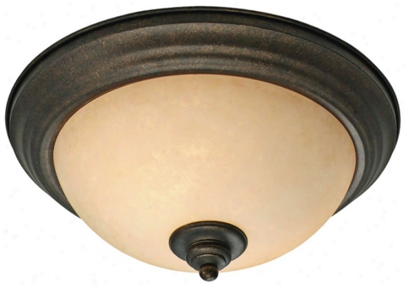 Heartwood Collection 13 1/4" Wide Ceiling Light Fixture (r3352)