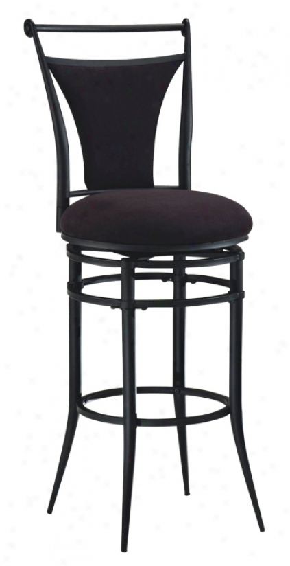 Hillsdale Cierra Swivel 26" High Modern Counter Stool (k8933)