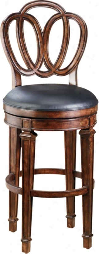 Hillsdale Dover Swivel 27" High Counter Stool (f8455)