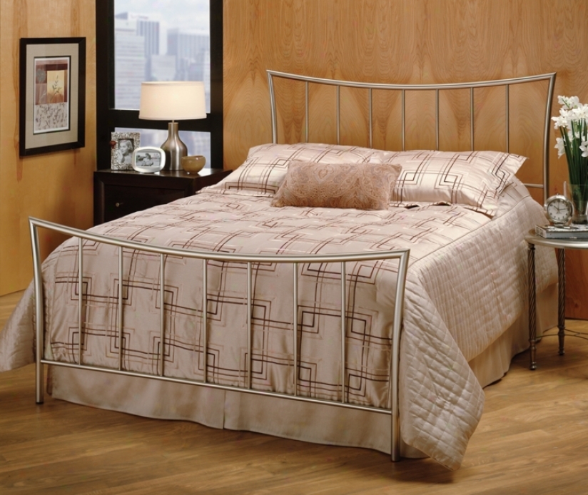 Hillsdale Eva Nickel Bed (full)) (t4207)