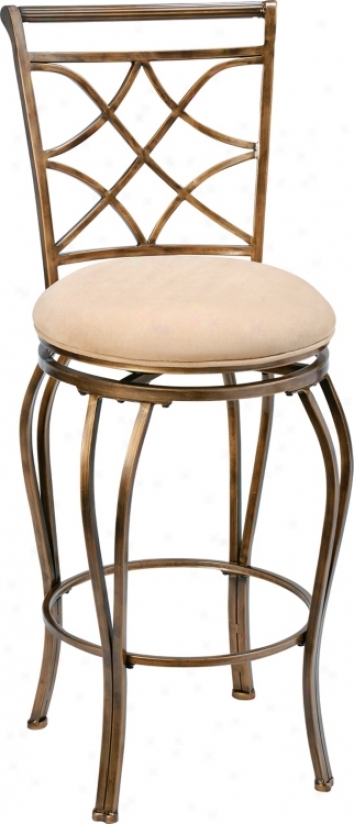 Hillsdale Glendale Swivel 26&qout; High Counter Stool (f1758)