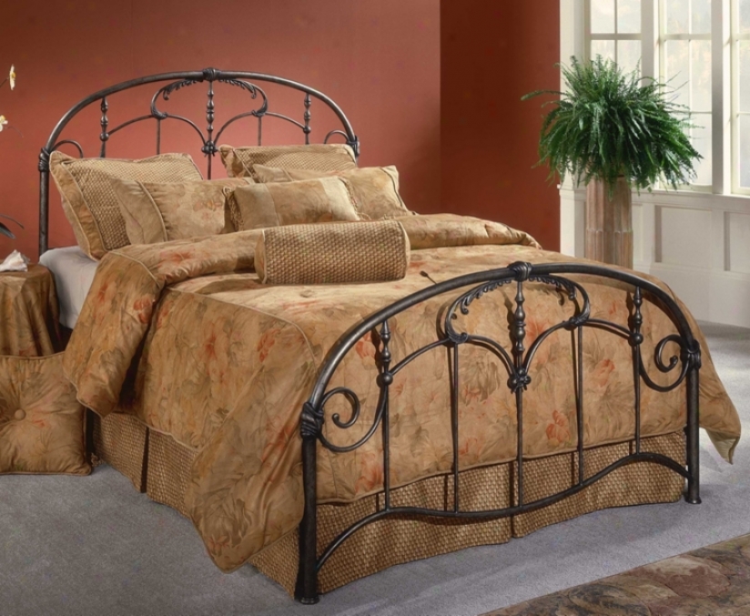 Hillssdale Jacqueline Scroll And Spindle Bed (queen) (m6501)