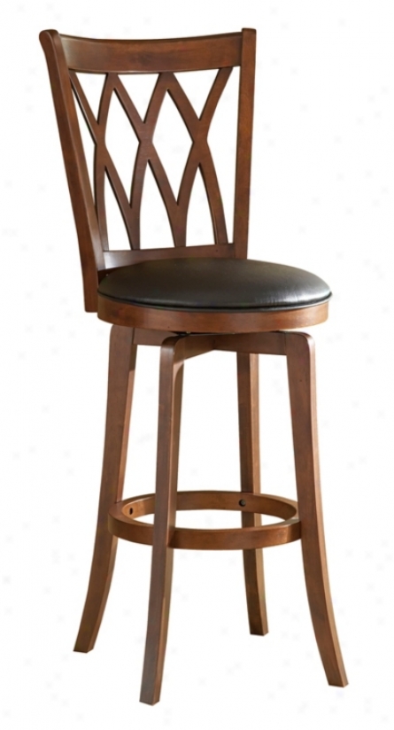 Hillsdale Mansfield Swiveling 30" High Bar Stool (k9015)