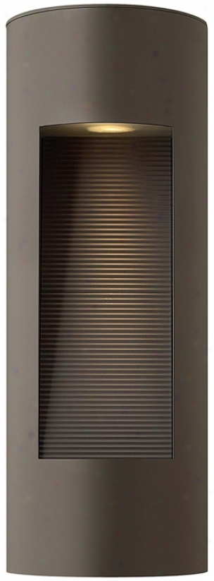 Hinkley Luna Dar Sky 16" High Bronze Outdoor Wall Light (f8496)