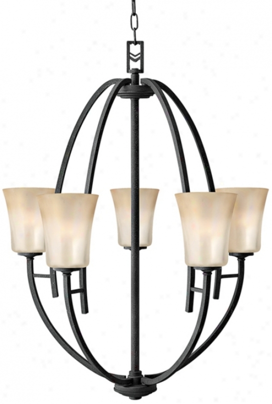 Hinkley Vallye Colleciton Five Light Dpme Chandelier (h2439)