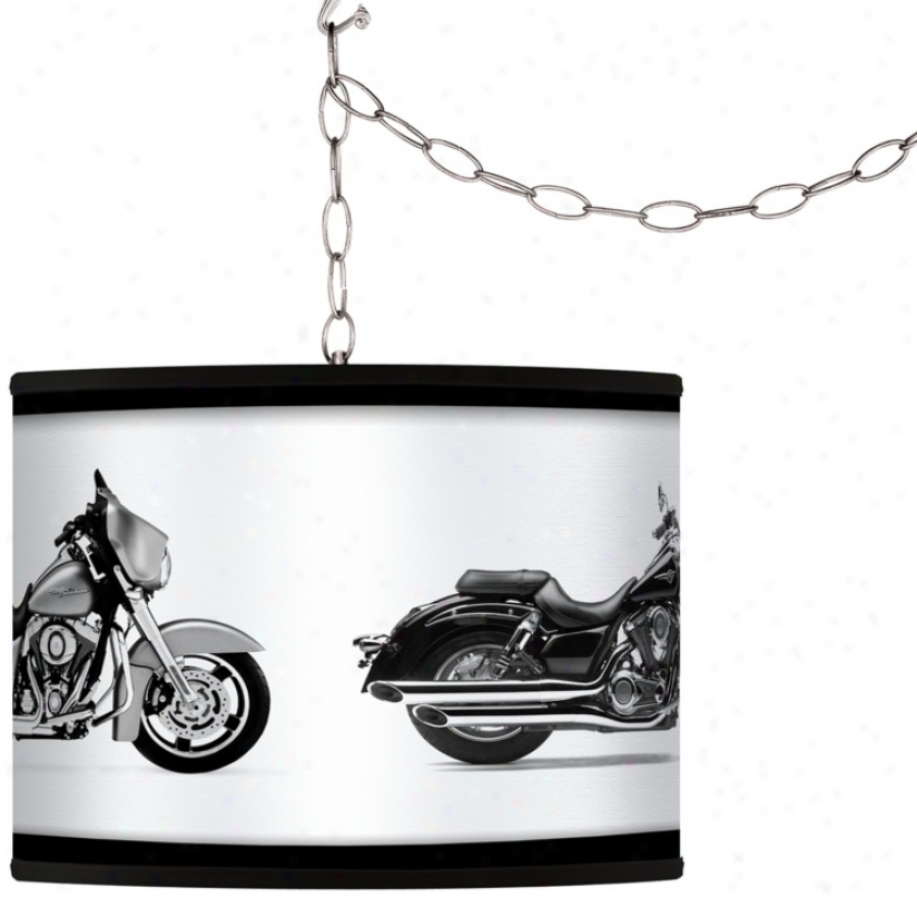 Hit The Road Custom Gicled Swag Style Plug-in Chandelier (f9542-h6258)