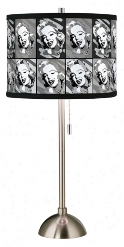 Hollywood Dreams Ii Giclee Style Art Shade Table Lamp (60757-00094)