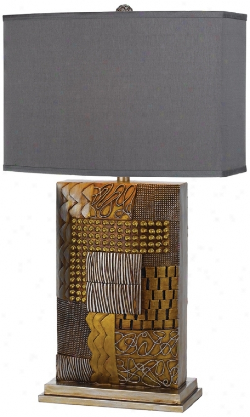 Horizon High Metallic Mix Table Lamp (t2983)