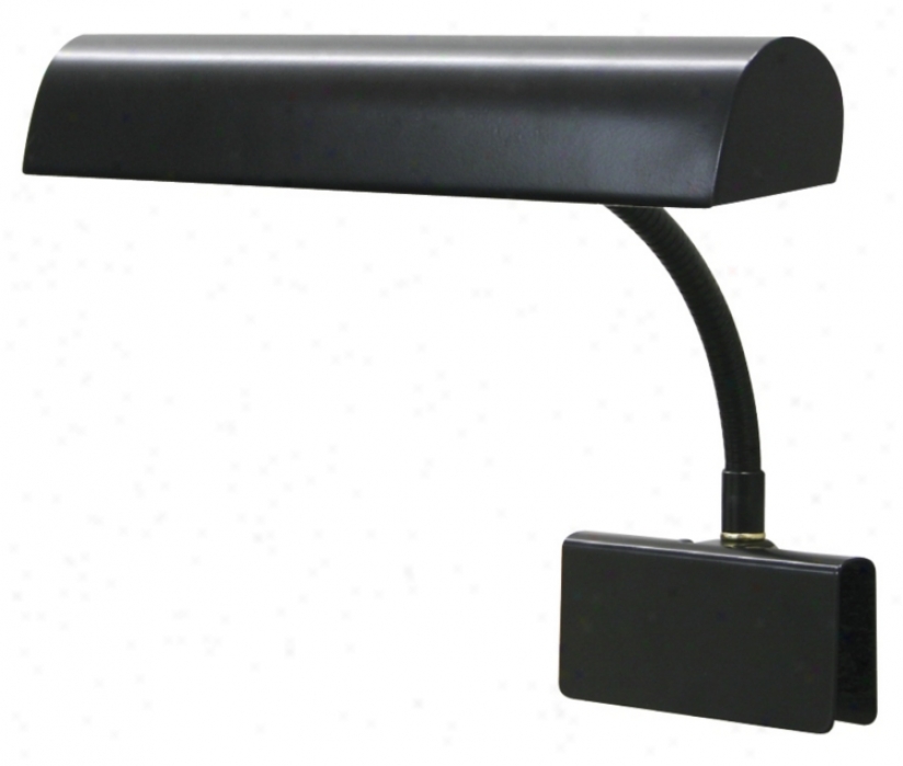 House Of Troy 14" Wide Dark Plug-in Grand Piano Lamp (00625)