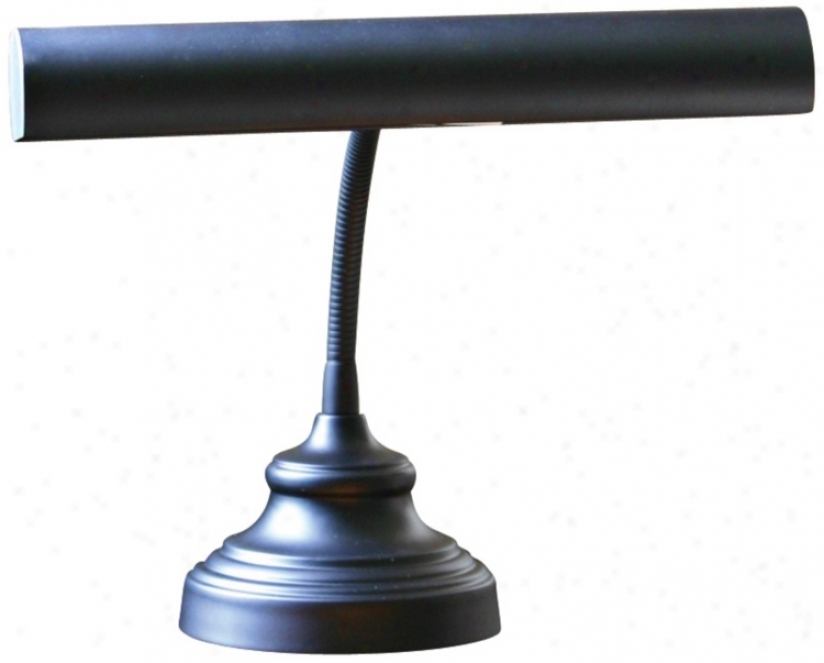 House Of Troy Advent 12 1/2" Higy Black Piano Lamp (r3370)