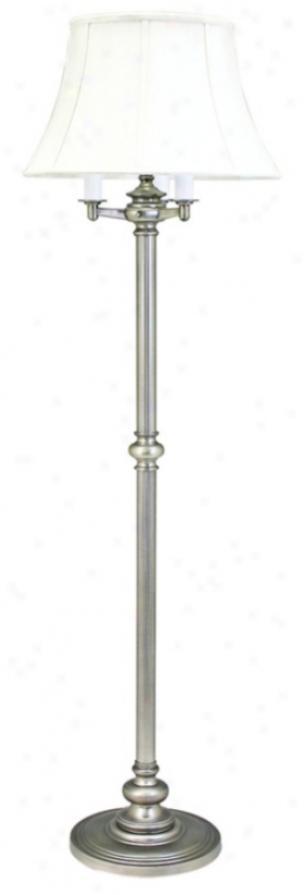 House Of Troy Newport Pewter Finish 6-way Floor Lamp (84060)