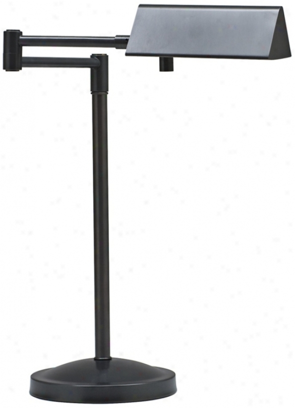 Building Of Troy Pinnacle Oil-rubbed Bronze Oscillation Arm Desk Lamp (r3501)