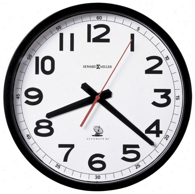Howard Miller Accuwave 12 1/4" Wide Wall Clock (m8740)