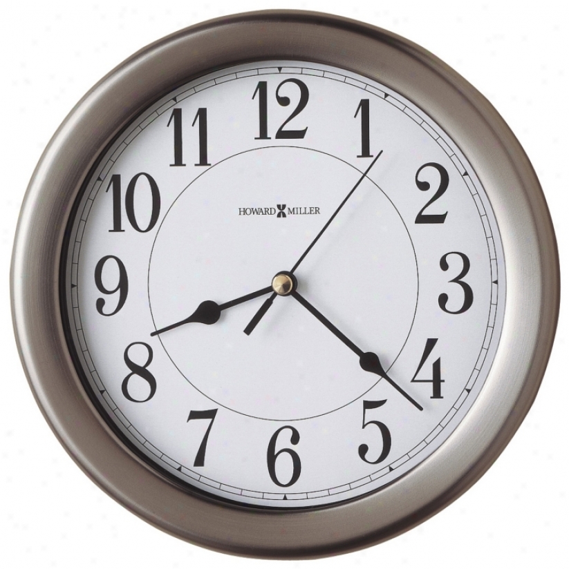 Howard Miller Aries 8 1/2" Wide Wall Clock (m8776)