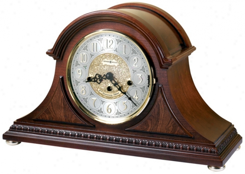 Howard Miller Barrett 17 1/2" Wide Tabletop Clock (r3953)