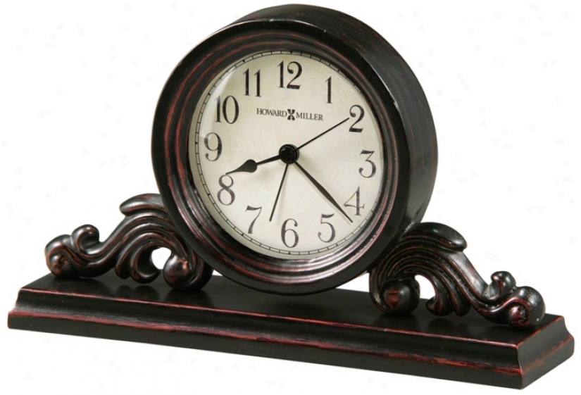 Howard Miller Bishop 9" Wide Alarm Clock (r5024)
