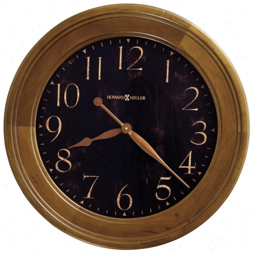 Howard Miller Brenden Gallery 25"  Wide Wall Clock (m8736)