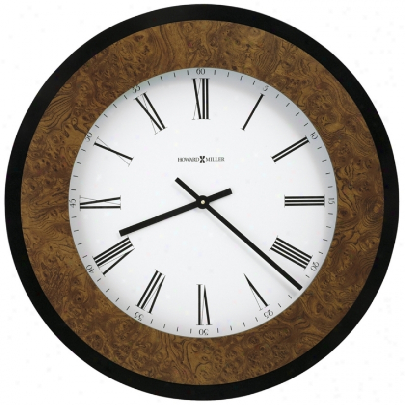 Howard Miller Bryce Round 25" Wide Wall Clock (m8725)