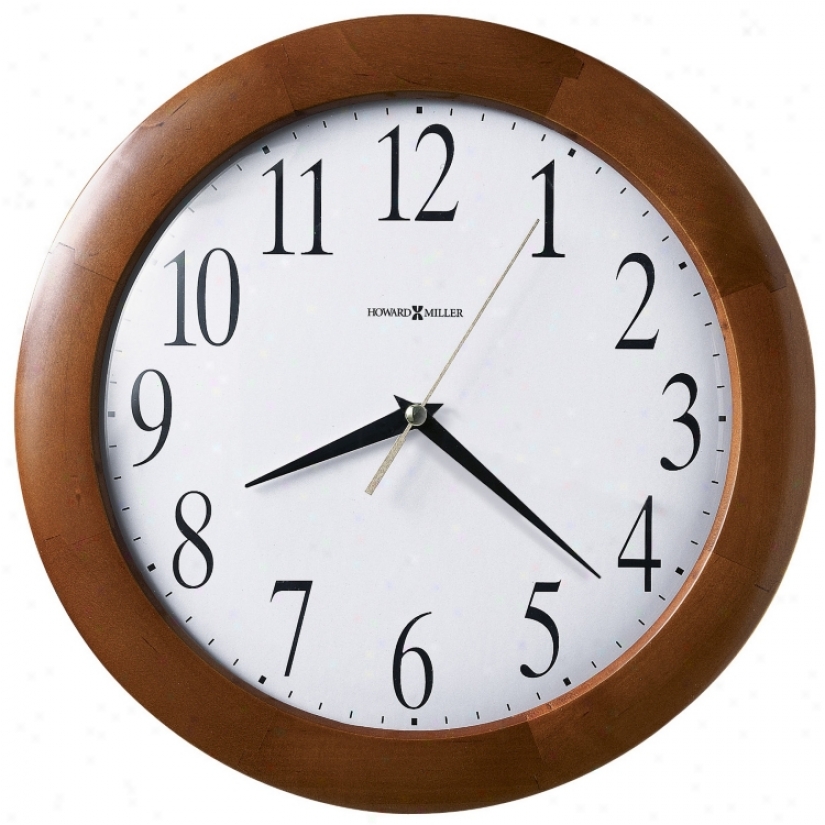 Howard Miller Corporate 12 3/4" Wide Wall Clock (m8742)