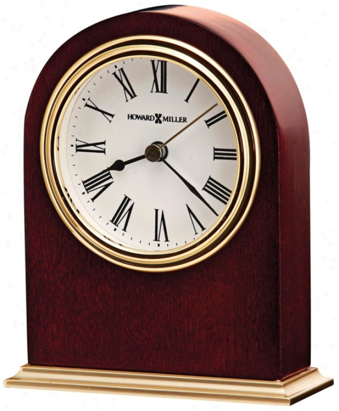 Howard Miller Craven 4 3/4" High Tabletop Clock (r4957)