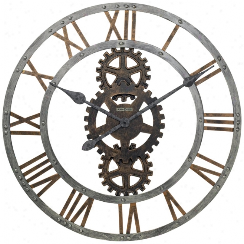 Howard Miller Crosby 30" Wide Wall Clock (r1647)