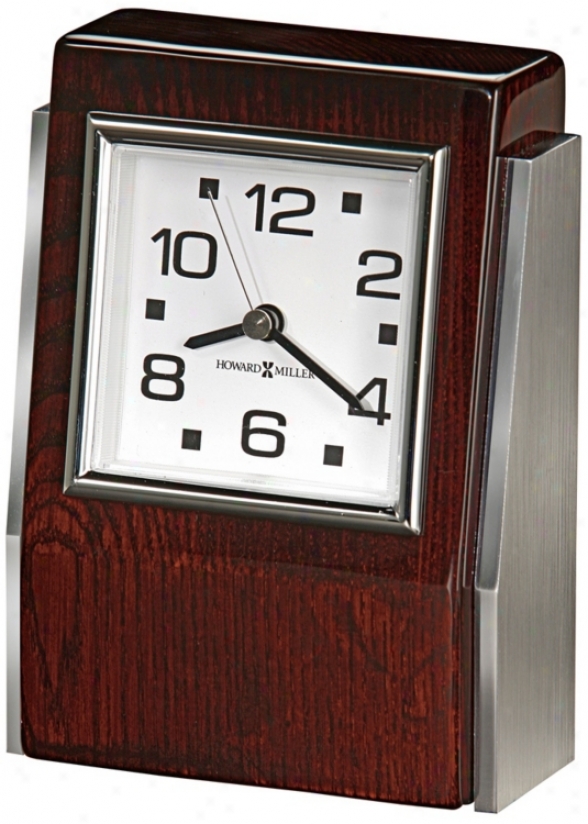 Howard Miller Haddington 5 3/4" High Tabletop Clock (r5050)