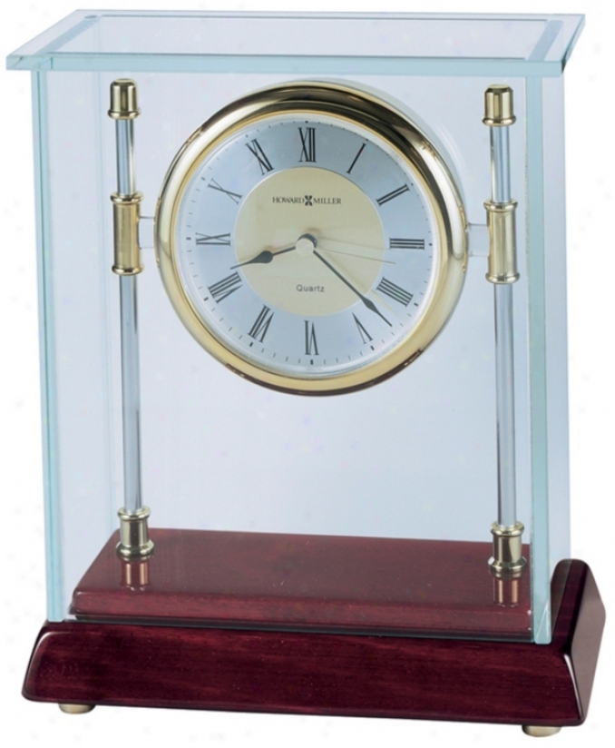 Howard Miller Krsington 8" High Tabletop Clock (r4980)