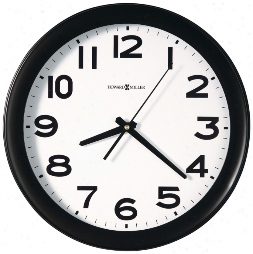 Howard Miller Kenwick 13 1/2" Spacious Wall Clock (m9063)