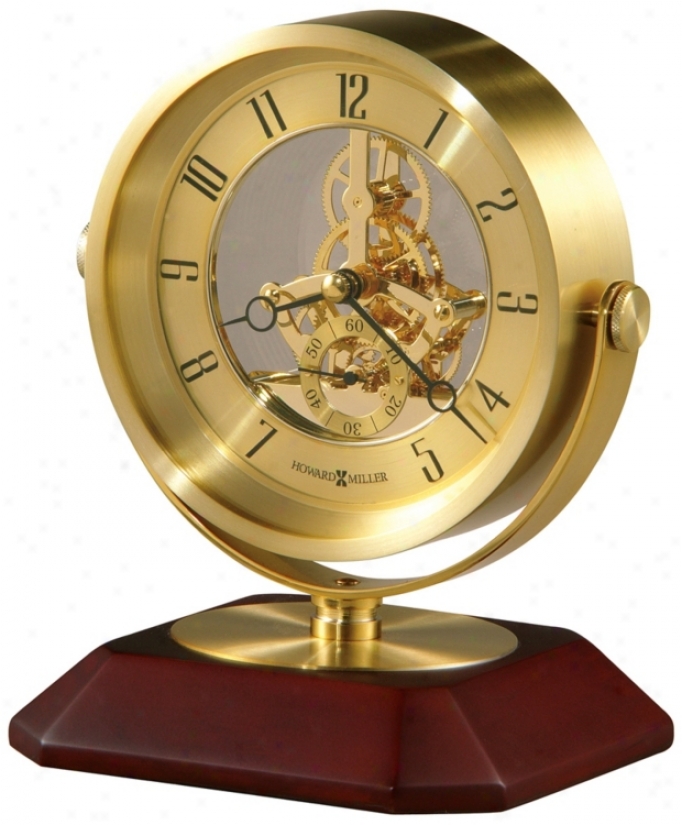 Howard Miller Soloman 7"  Lofty Clock (r5031)