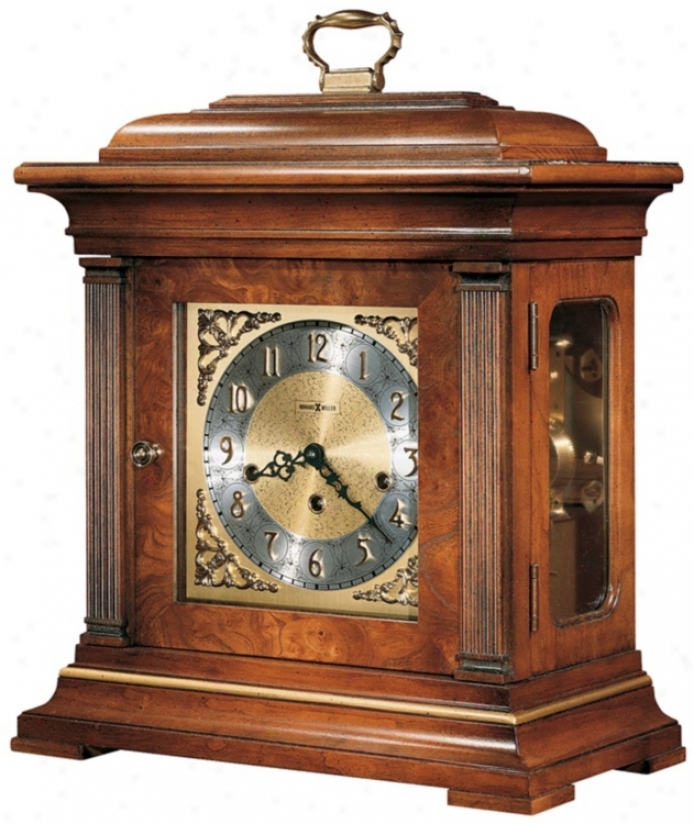 Howard Miller Thomas Tompion 18 1/4" High Tabletop Clock (r3923)