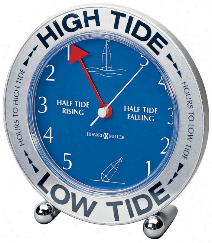 Howard Miller Tixe Mate Iii 6 1/4" Higy Table Clock (r4973)