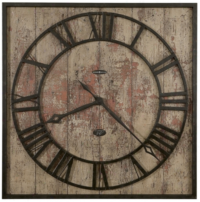 Howard Miller Ty Pennington Talmage 35" High Wall Clock (m9060)