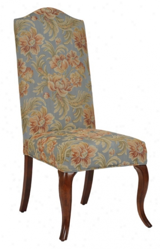 Hyacinth Slipcovered High Camel Back Armless Dining Chair (m5095-m5140)