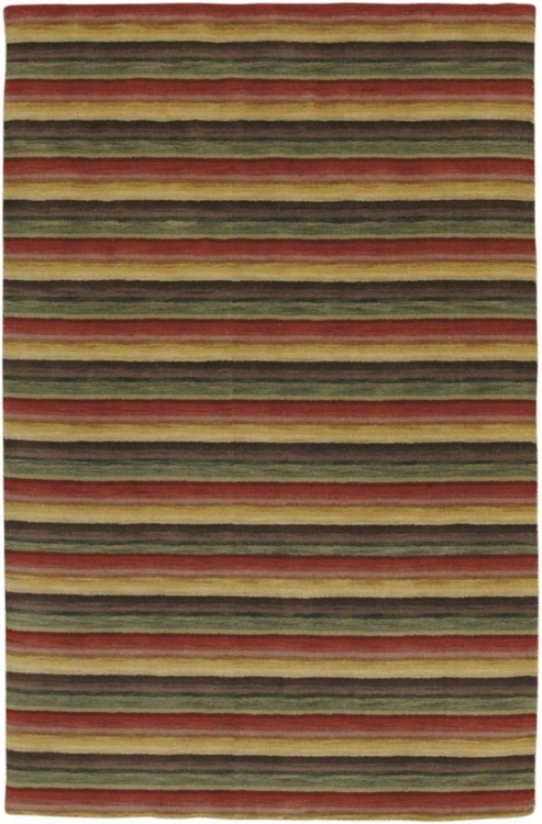 Indus Vzlley Cocoa Stripe Area Rug (599986)