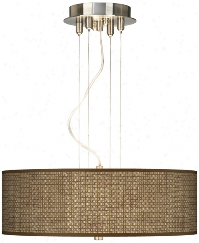 Interweave 20" Wide Three Lght Pendant Chandelier (17822-v2346)