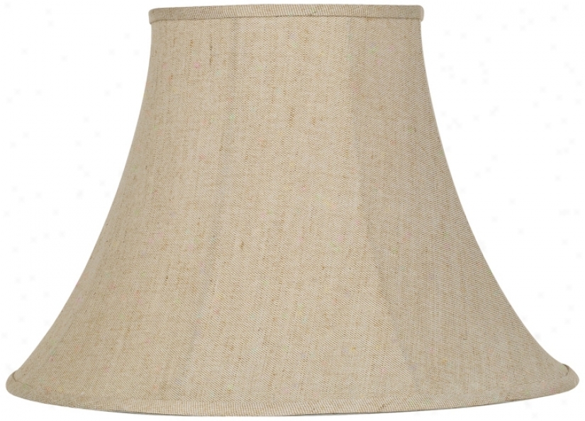 Ivory Bell Liben Lamp Shade 9x19x12.5 (spider) (79375)