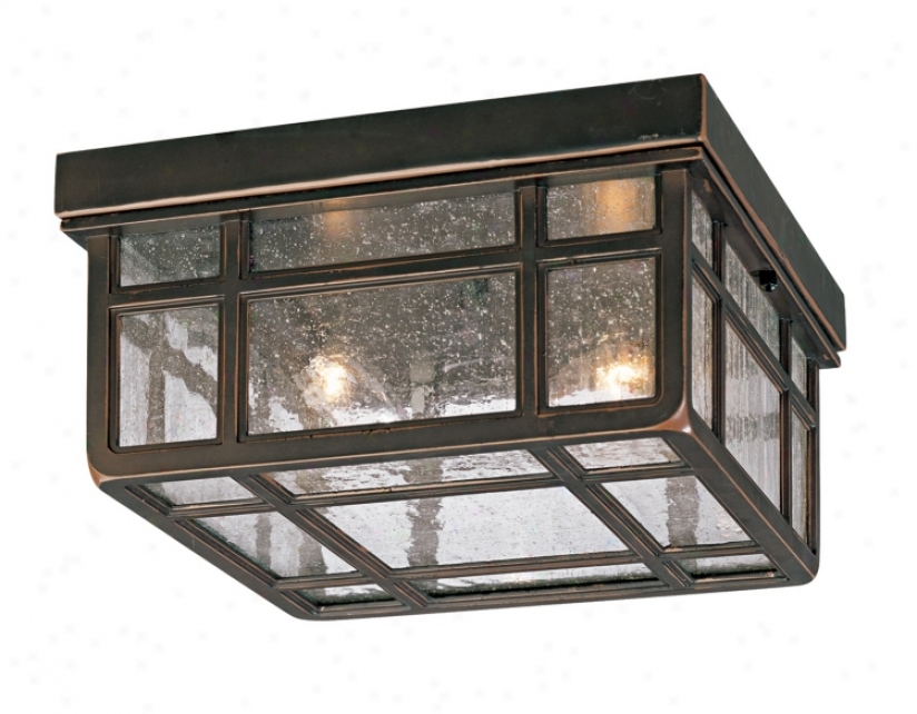 J Du J Missuon Hills 10 1/2" Wide Outdoor Ceiling Light (65087)