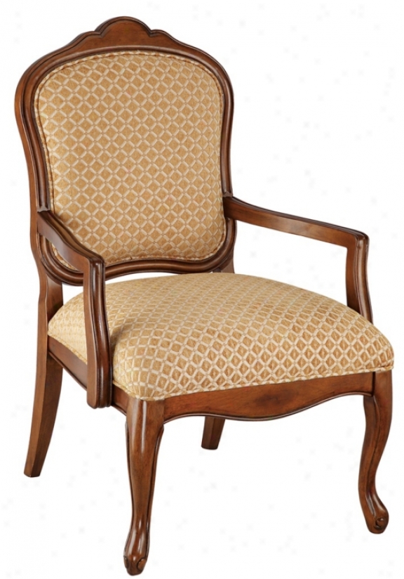 Jacqueline Diamond Calico Texture Accent Chair (k9241)