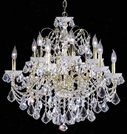 James R. Moder Belle Wave 28" Wide Crystal Chandelier (56508)