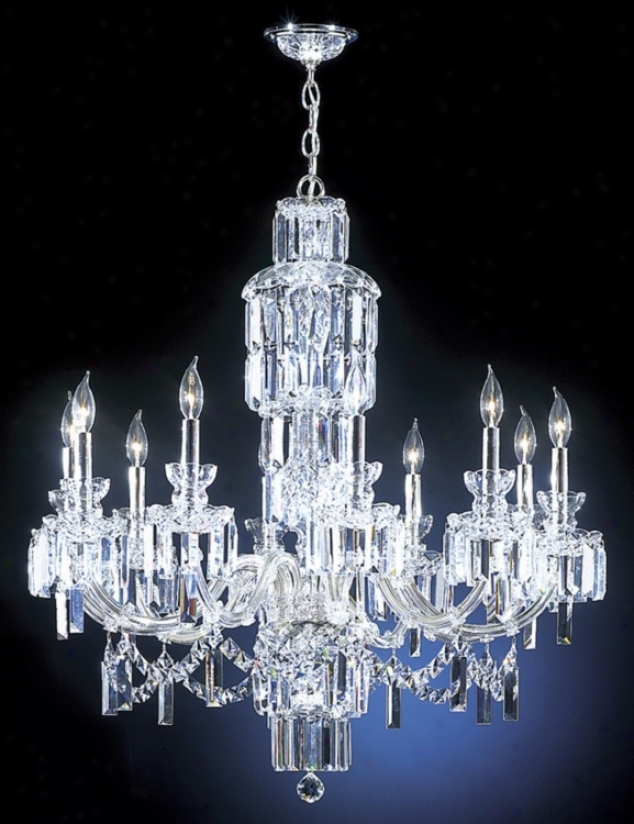 James R Moder Grand Estate 33" Wide Large Crystal Chandelier (12770)