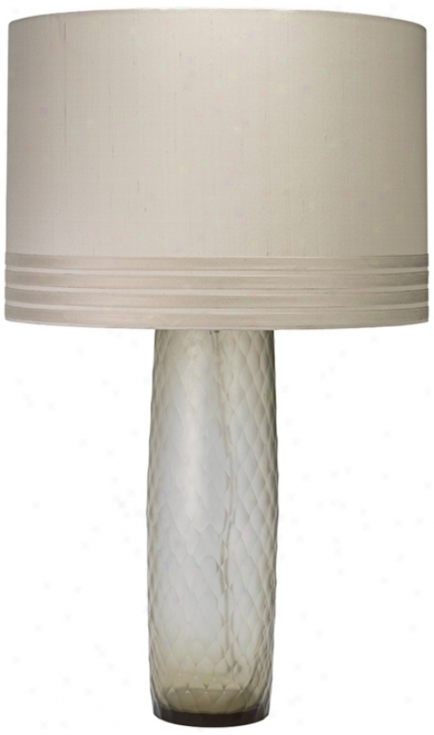 Jamie Young Cloud Smokey Glass Table Lamp (u3801)