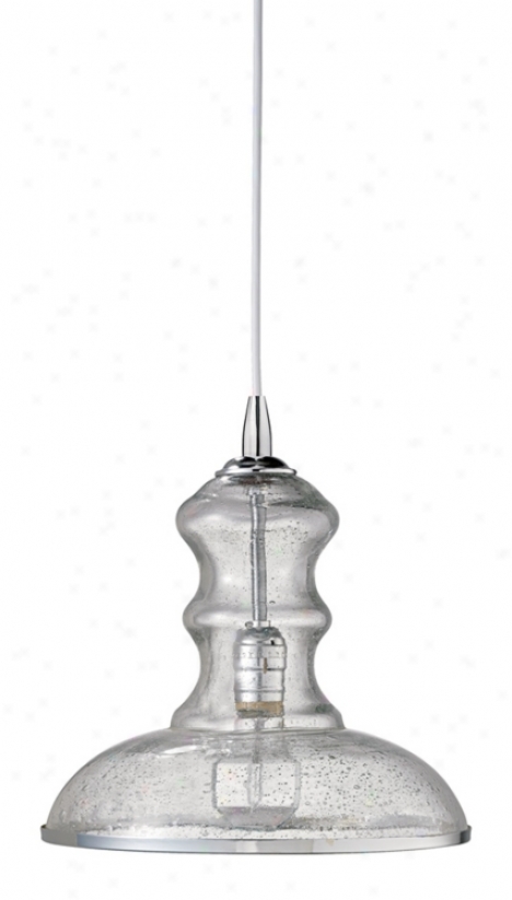 Jamie Young St Croix Clear Glss 9 3/4" Wide Pendant  Light (m9960)